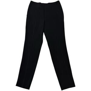 Brochu Walker Dress Pants Ankle Length Mid Rise Career Minimalist Black Small